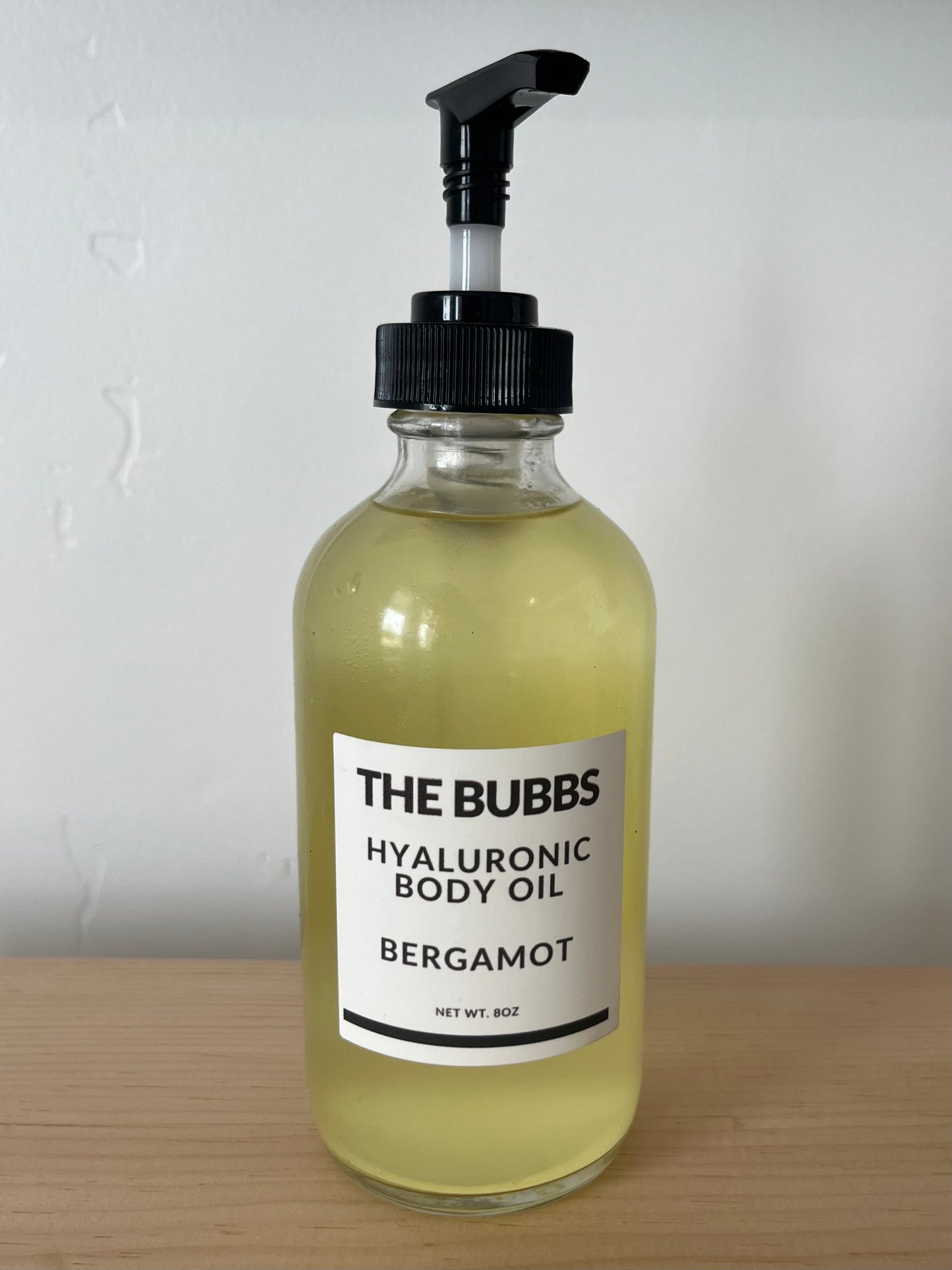 HYALURONIC BODY OIL - BERGAMOT